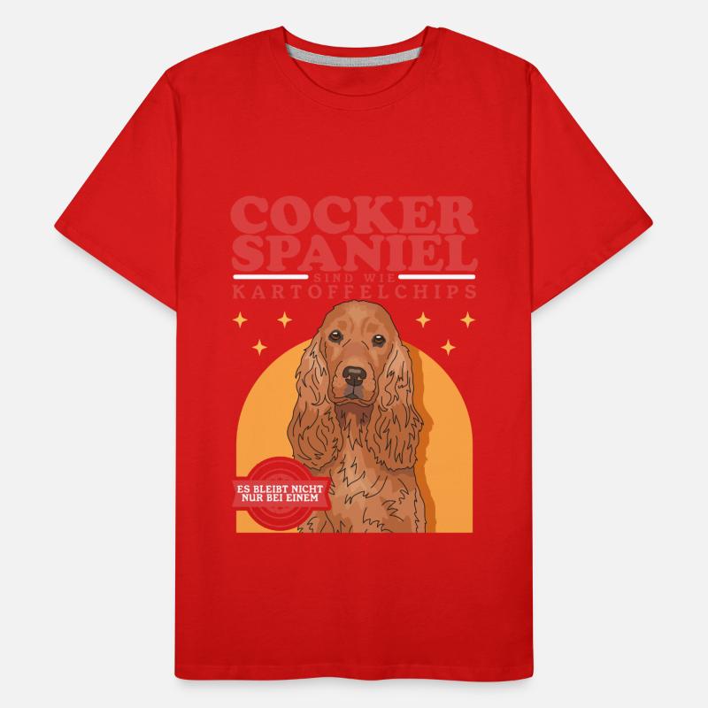 Cocker Spaniels Are Like | Cocker Spaniel Gift Men's Premium Organic T-Shirt