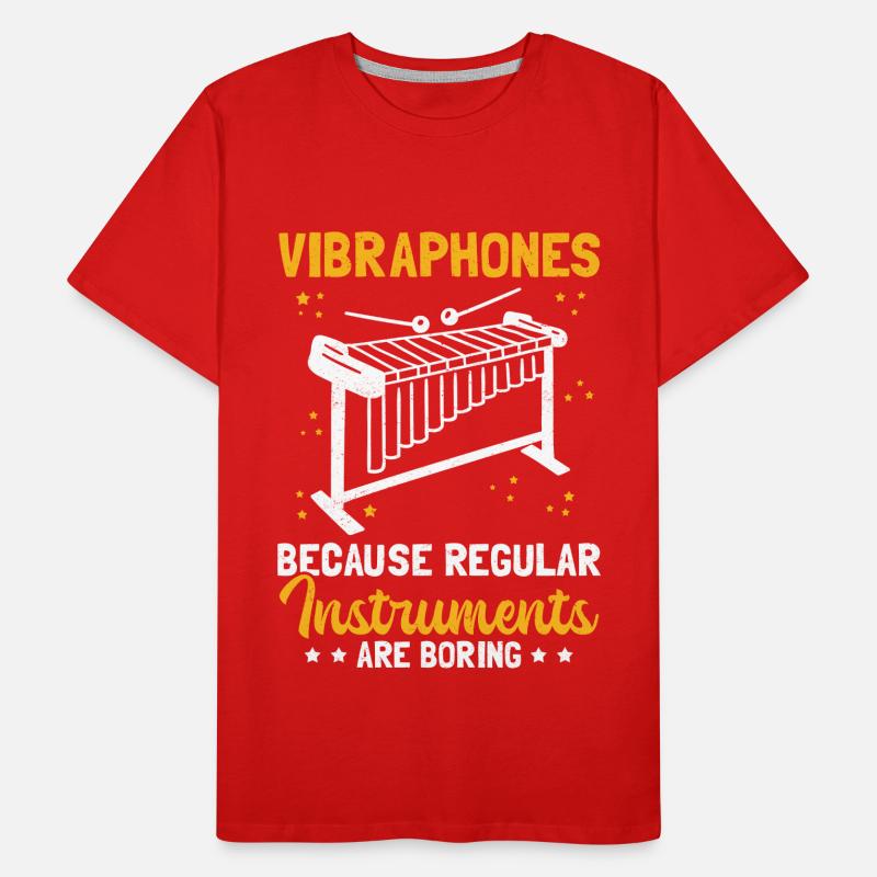Vibraphone Player Vibraphonist Vibraphone Gift Men's Premium Organic T-Shirt