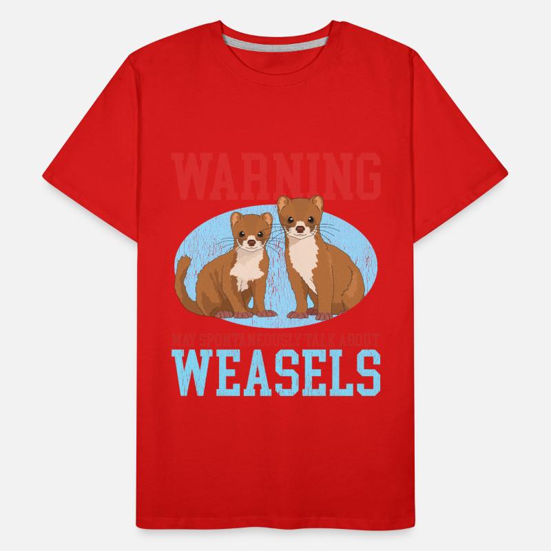 Weasel Mouse Weasel Small Weasel Gift Men's Premium Organic T-Shirt