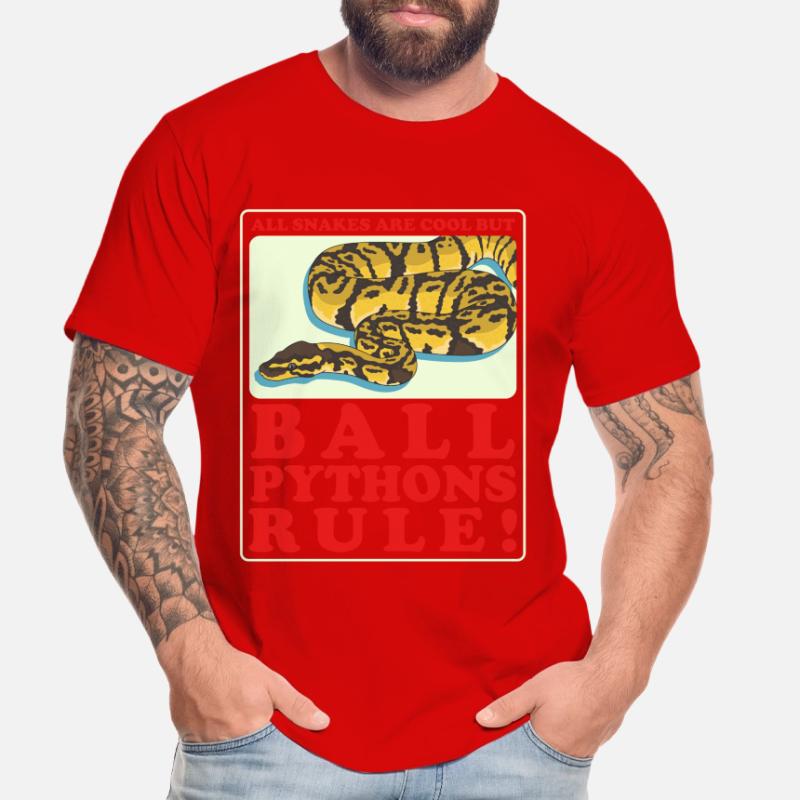 King Python Python Snake Gift Men's Premium Organic T-Shirt