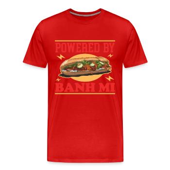 Bánh Mì Banh Mi Sandwiches Geschenk - Männer Premium Bio T-Shirt - Rot - Vorne - Damien (186cm)