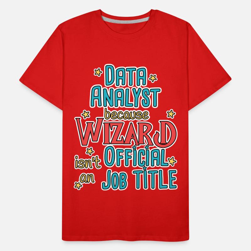 Assistant Data Analyst T-shirt bio Premium Homme