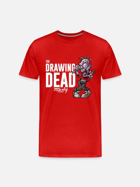 The Drawing Dead 01xa - T-shirt bio Premium Homme - rouge