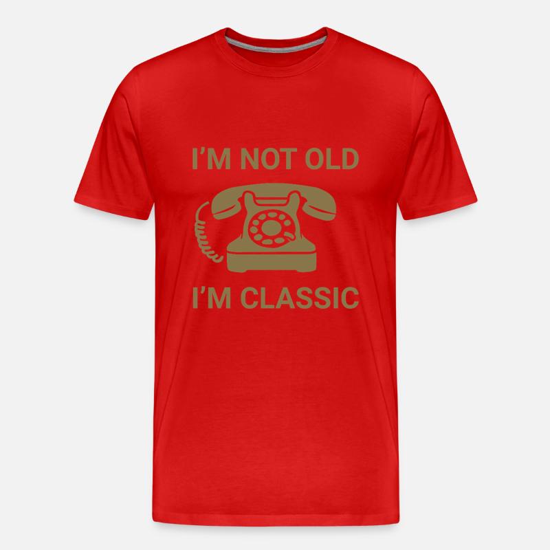 I'm not old - I'm classic - Männer Premium Bio T-Shirt - undefined