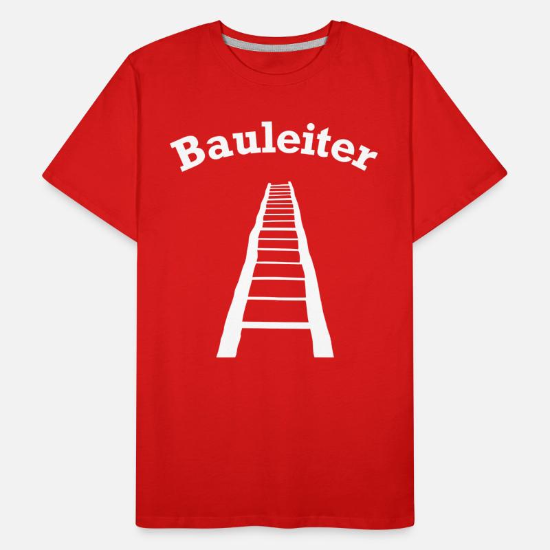 drôle de chef de chantier conception de chantier T-shirt bio Premium Homme