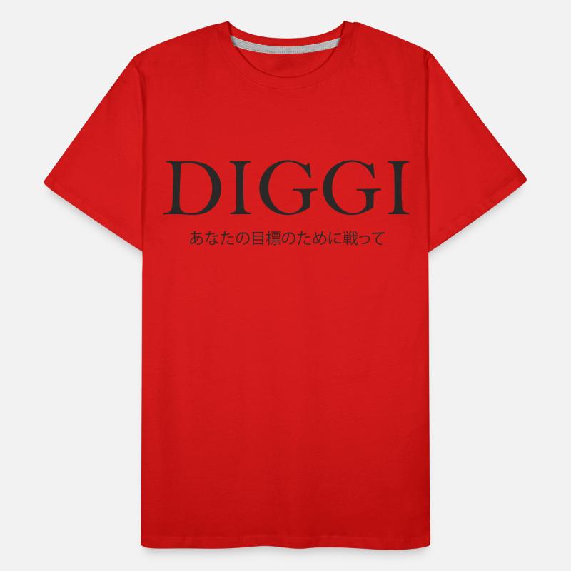 Diggi - Lutter pour vos objectifs T-shirt bio Premium Homme