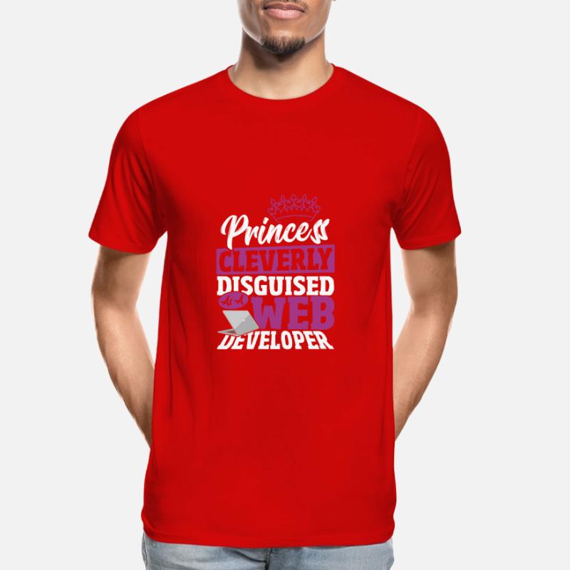 Developer Computer Geek HTML Programmer Daughter Männer Premium Bio T-Shirt