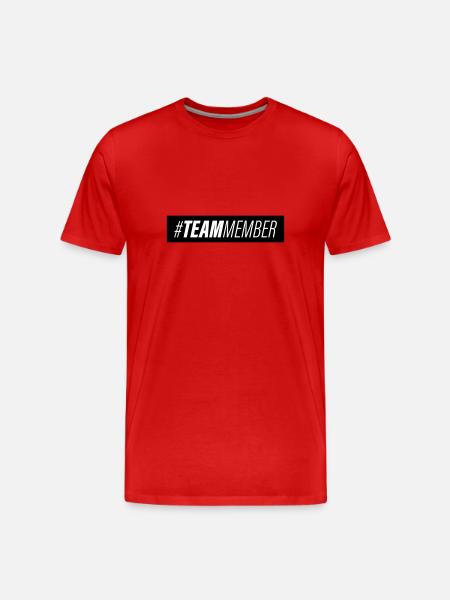 Team Symbol - Männer Premium Bio T-Shirt - Rot