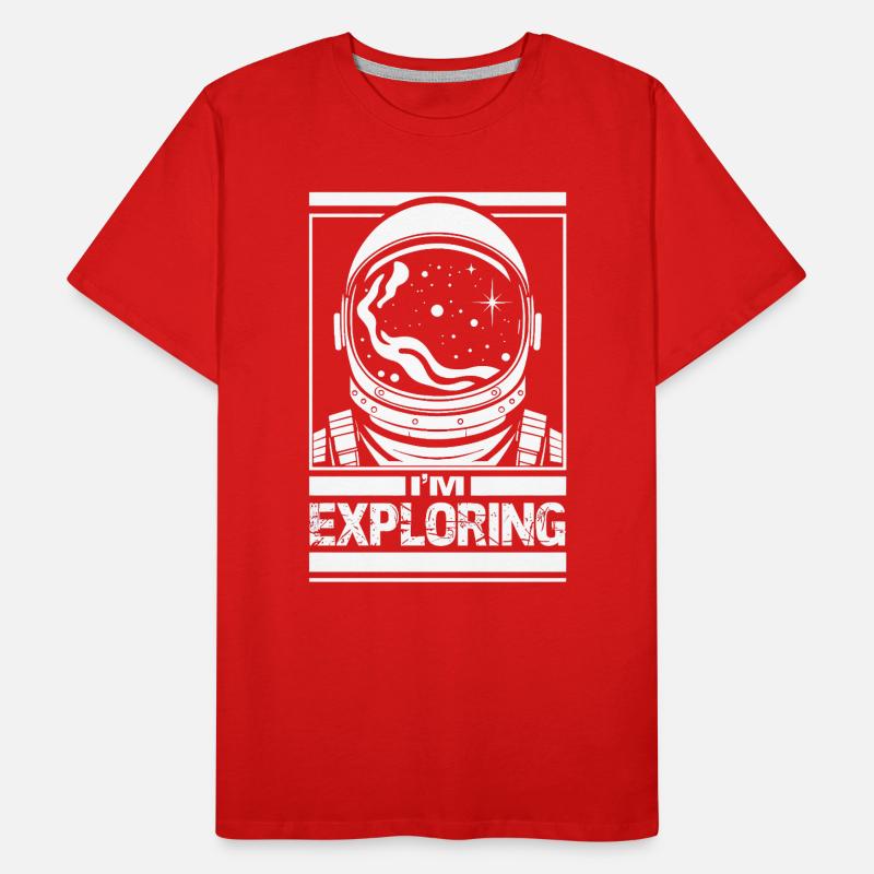 I'm Exploring Men's Premium Organic T-Shirt