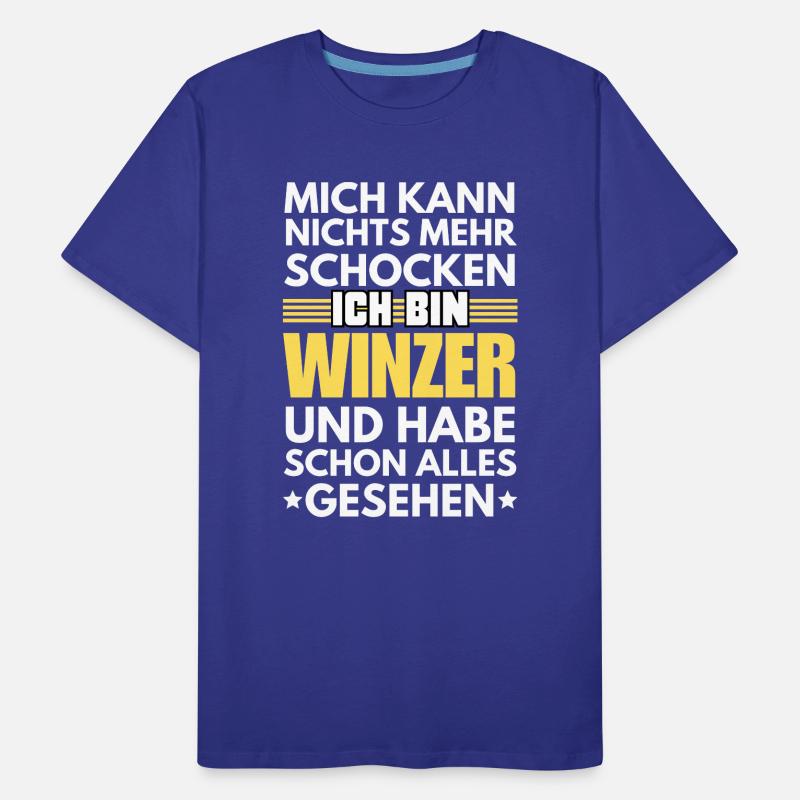 Non-shockable winemaker Men's Premium Organic T-Shirt