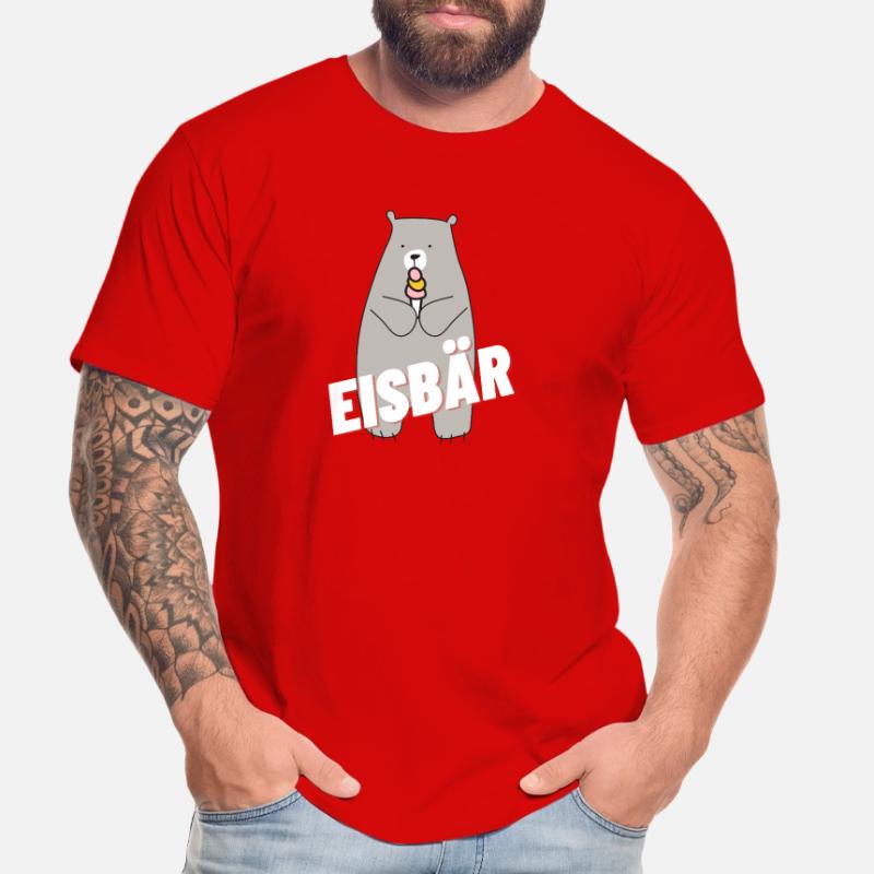 Eisbär, Ich bin ein Eisbär! Männer Premium Bio T-Shirt