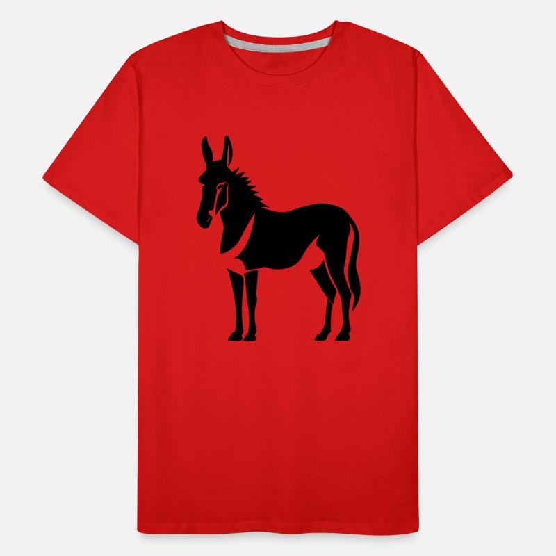 âne T-shirt bio Premium Homme