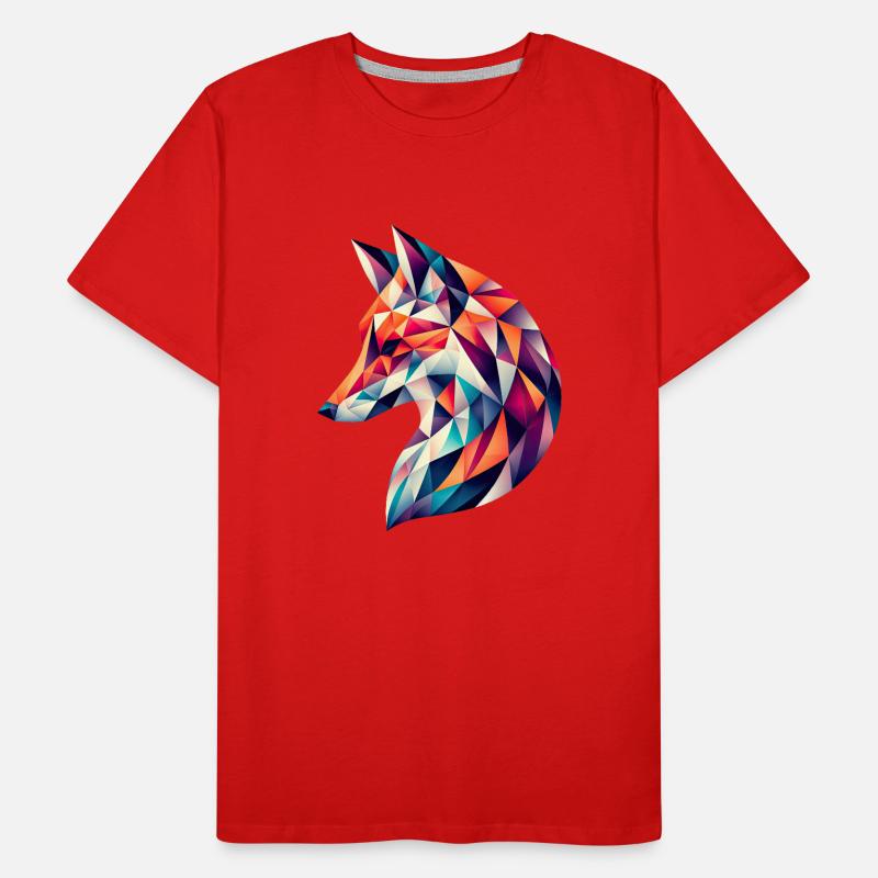 Fox vector Men's Premium Organic T-Shirt