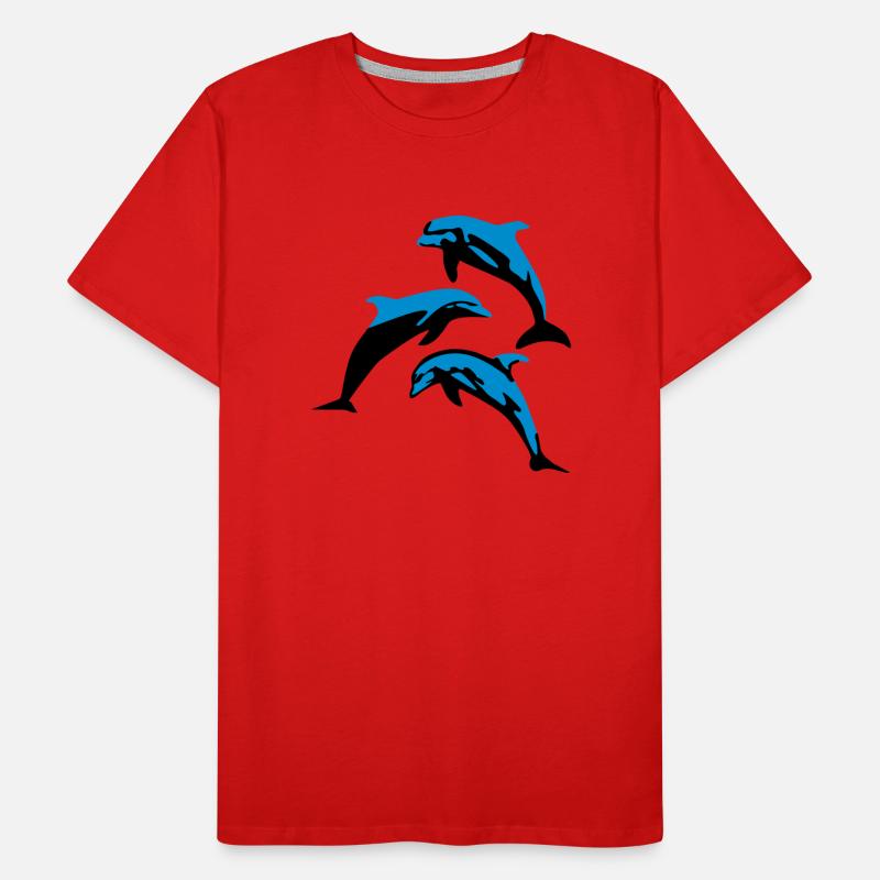 Dolphins Men's Premium Organic T-Shirt