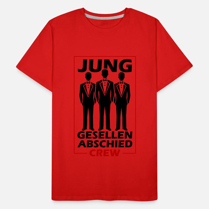 Junggesellenabschied Crew Männer Premium Bio T-Shirt