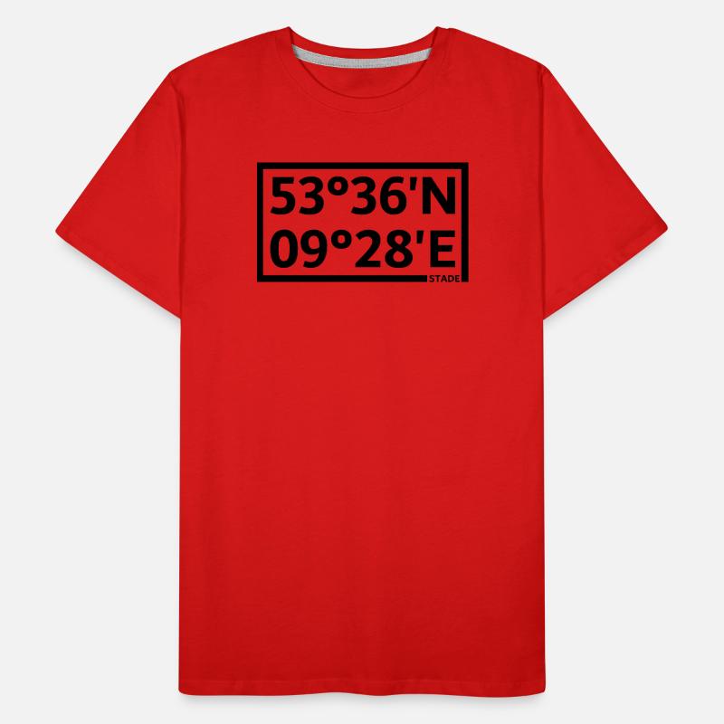 Stade coordinates Men's Premium Organic T-Shirt