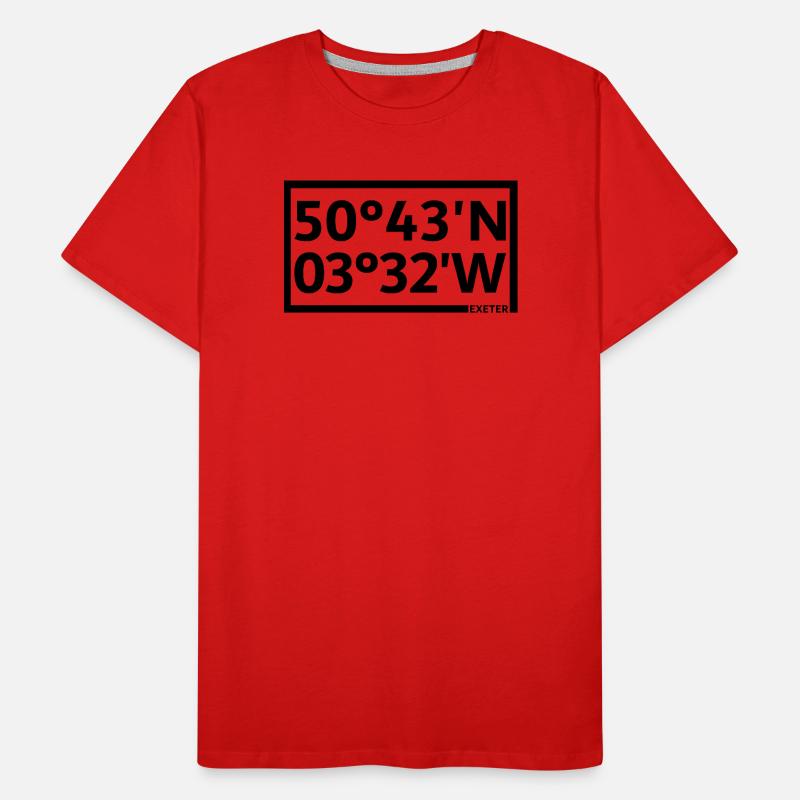 Exeter Coordinates Men's Premium Organic T-Shirt