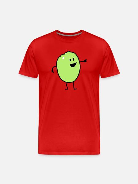 quince - Männer Premium Bio T-Shirt - Rot