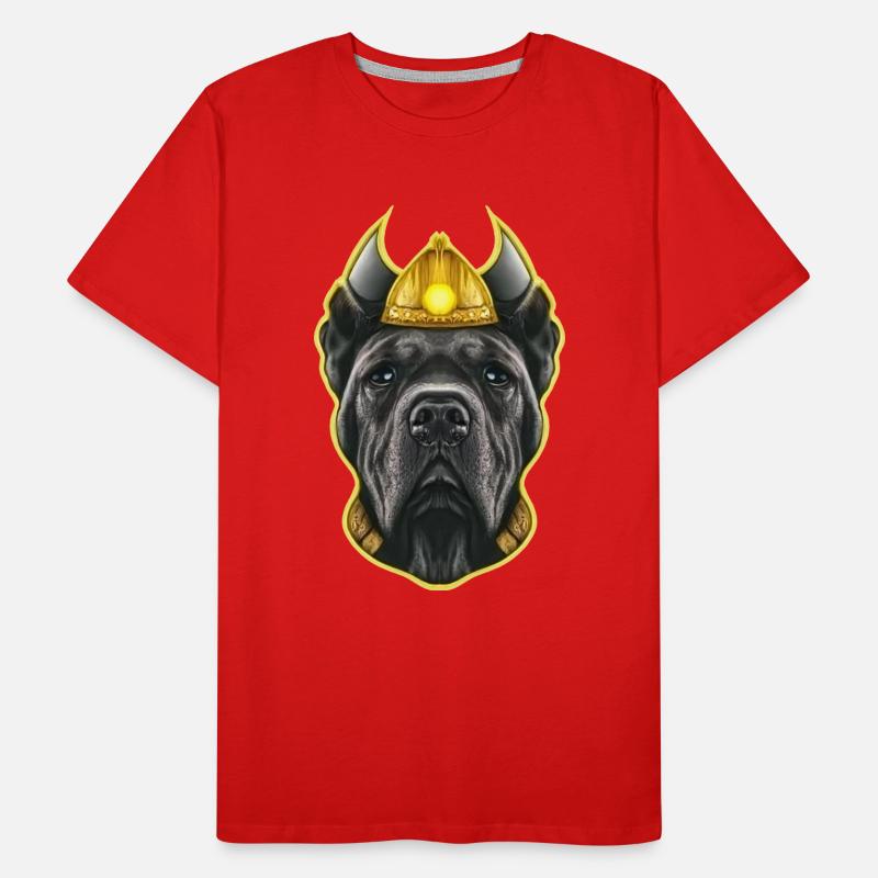 HUNDESTOCK CORSO WIKINGER Männer Premium Bio T-Shirt