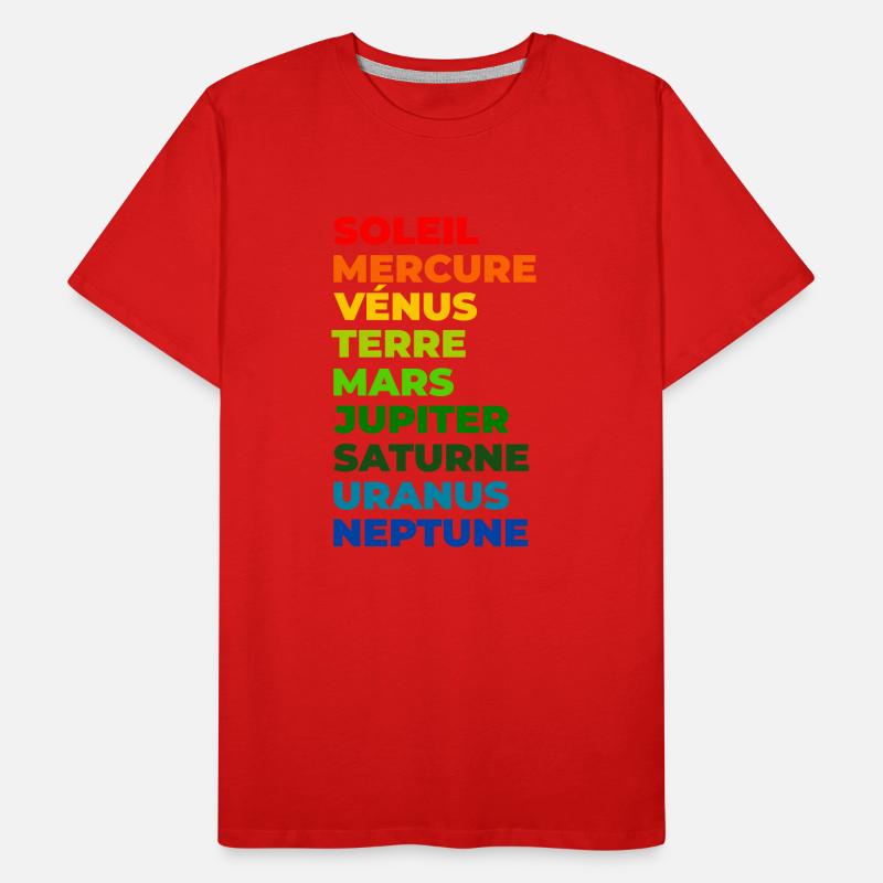 Le Système solaire T-shirt bio Premium Homme