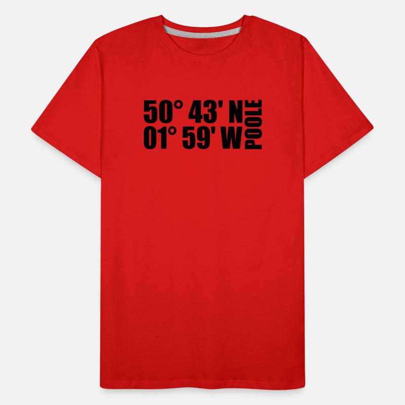 Pool coordinates Men's Premium Organic T-Shirt