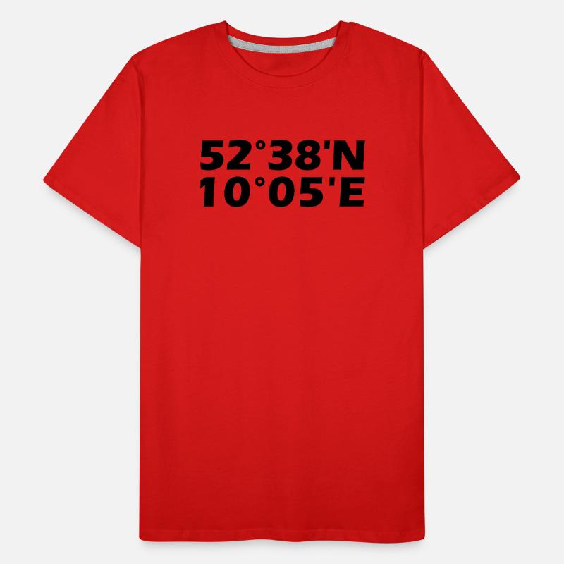 Celle coordinates Men's Premium Organic T-Shirt