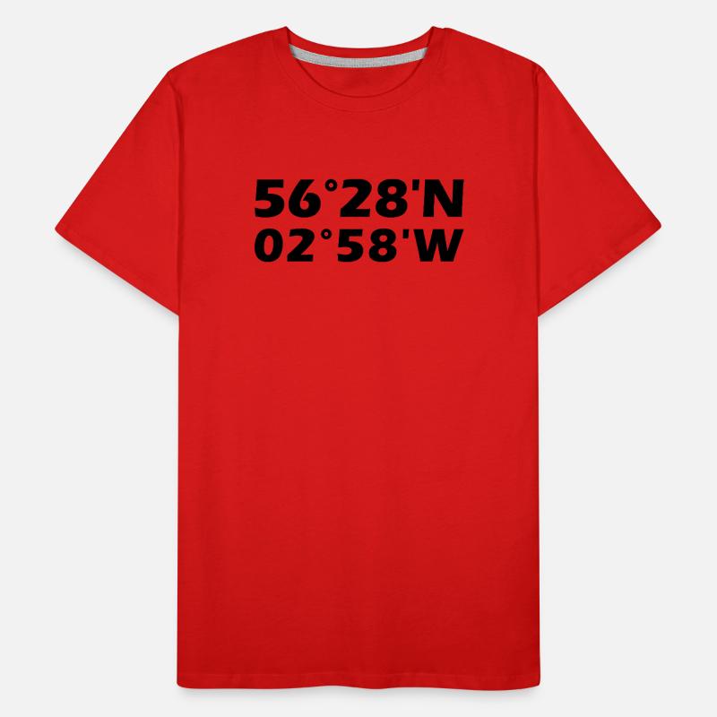 Dundee Coordinates Men's Premium Organic T-Shirt