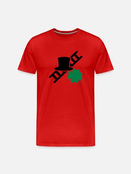 Schornsteinfeger - Männer Premium Bio T-Shirt - Rot