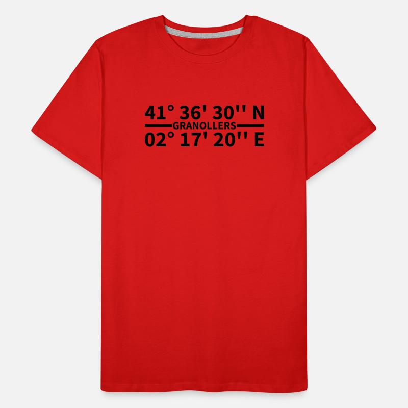 Granoller's coordinates Men's Premium Organic T-Shirt