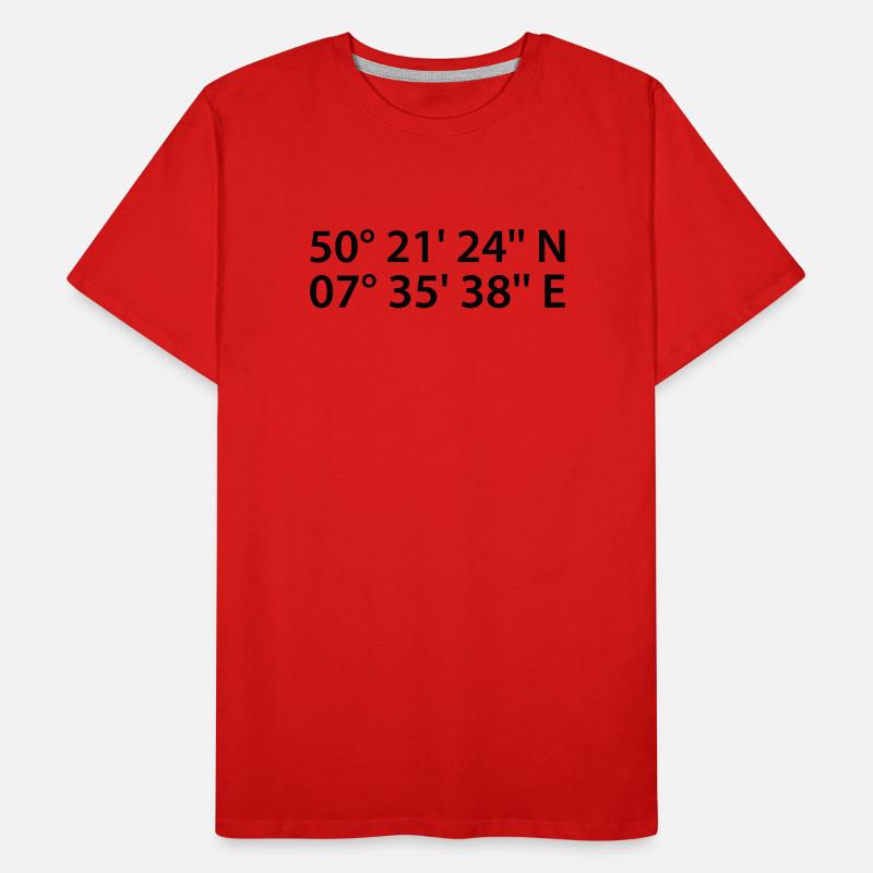 Koblenz coordinates Men's Premium Organic T-Shirt