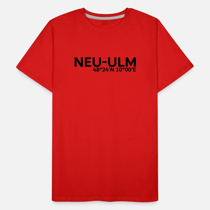Neu-Ulm coordinates Men's Premium Organic T-Shirt
