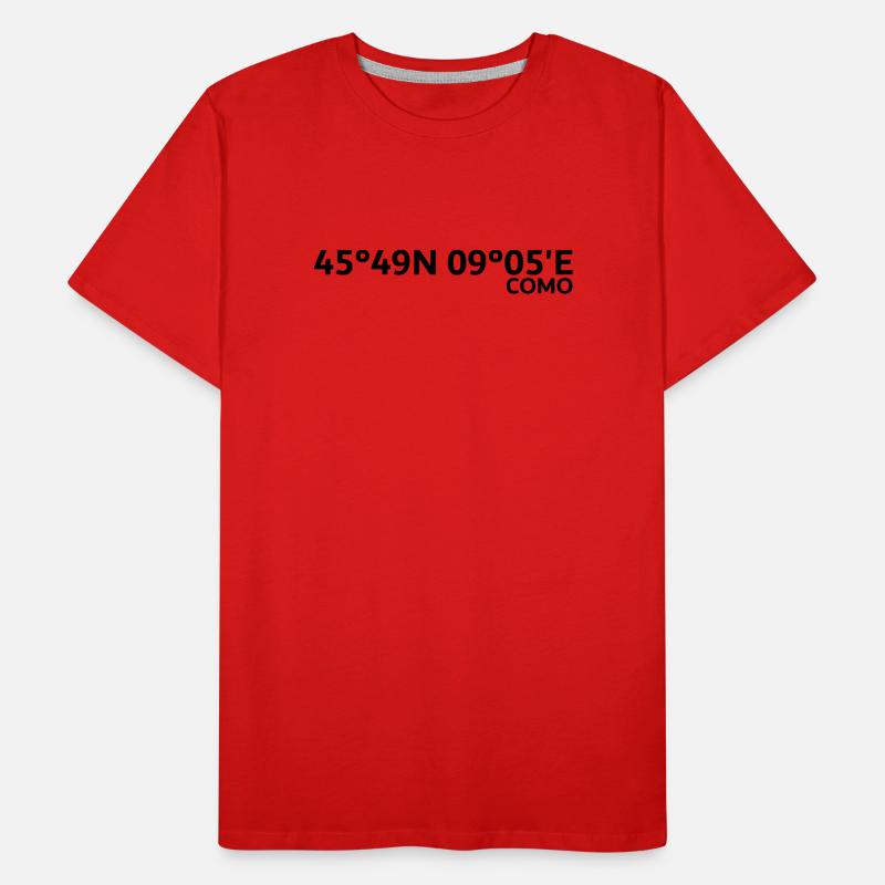 Como coordinates Men's Premium Organic T-Shirt