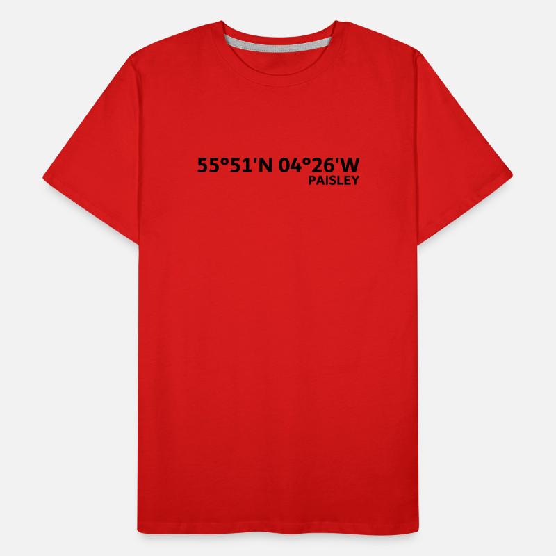 Paisley coordinates Men's Premium Organic T-Shirt