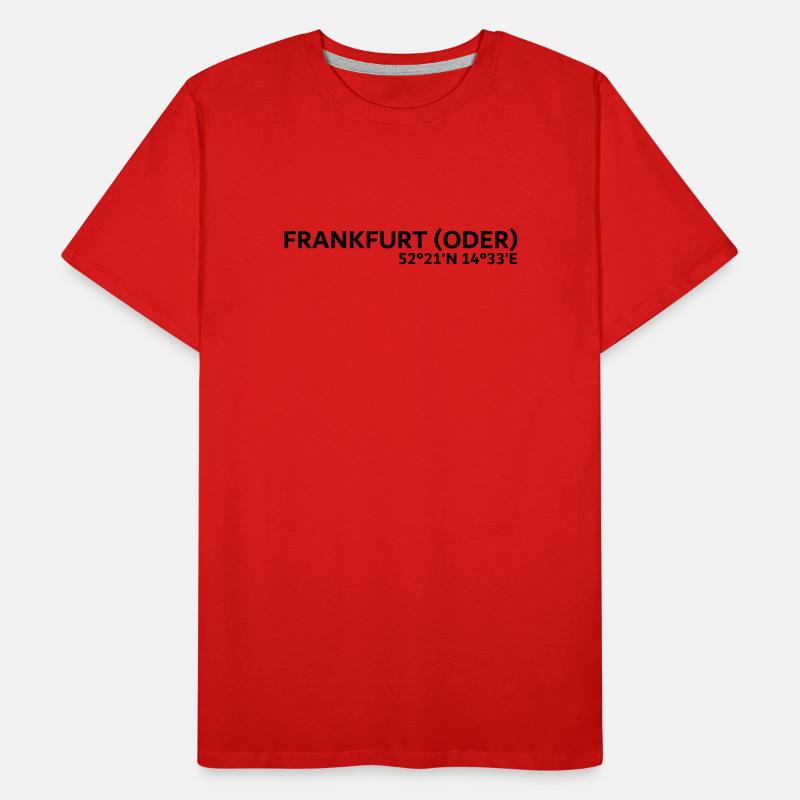 Frankfurt (Oder) together Men's Premium Organic T-Shirt