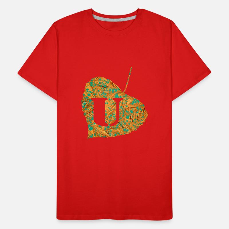 blatt e 95 u Männer Premium Bio T-Shirt