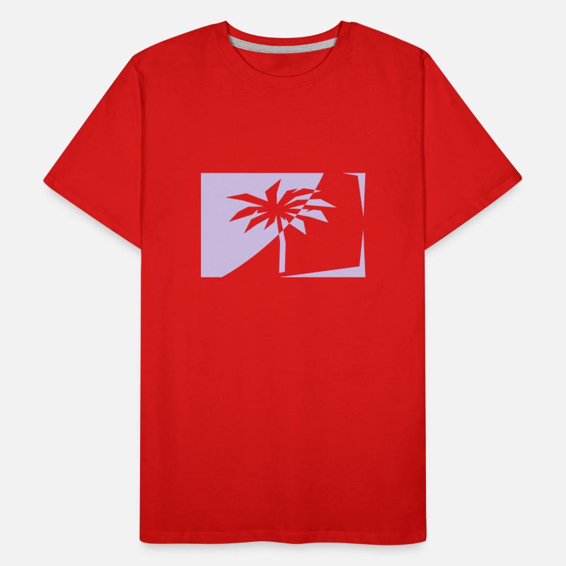 Palm tree Men's Premium Organic T-Shirt