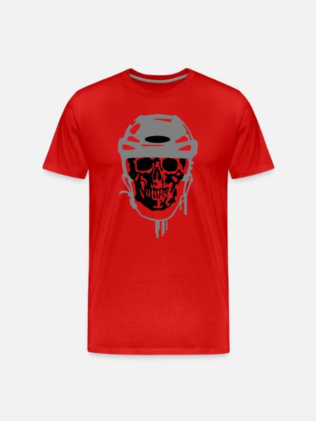 Eishockey - Men's Premium Organic T-Shirt - red