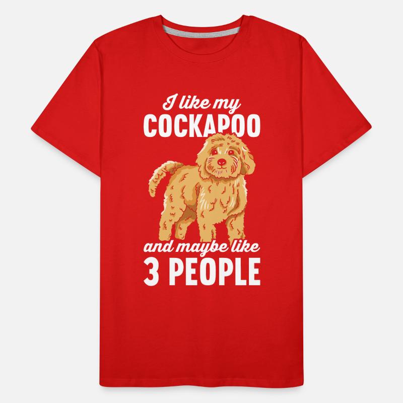 Cockapoo Dog Men's Premium Organic T-Shirt