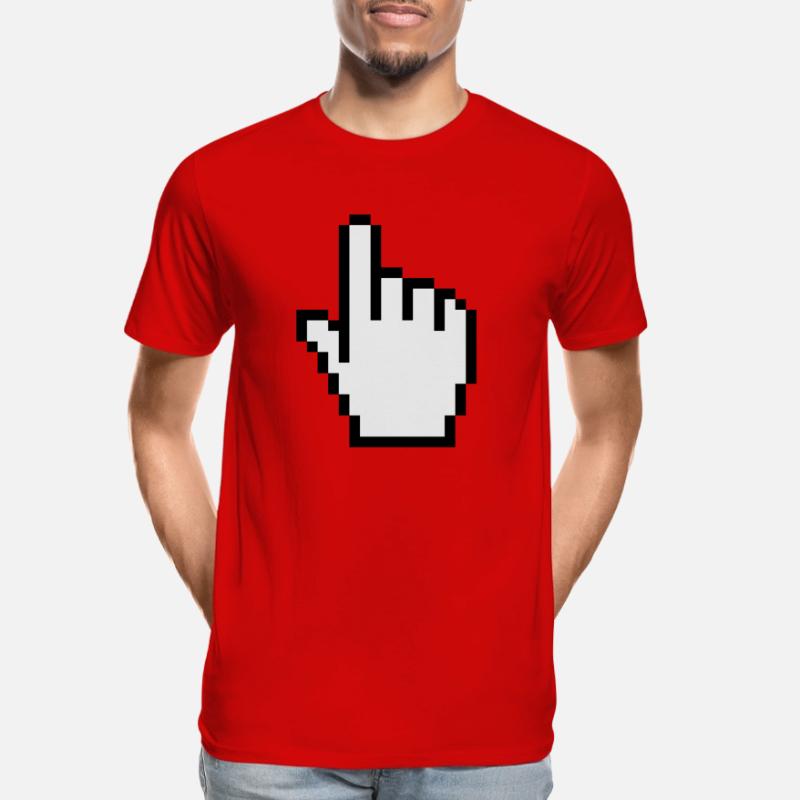 pointer / cursor Männer Premium Bio T-Shirt