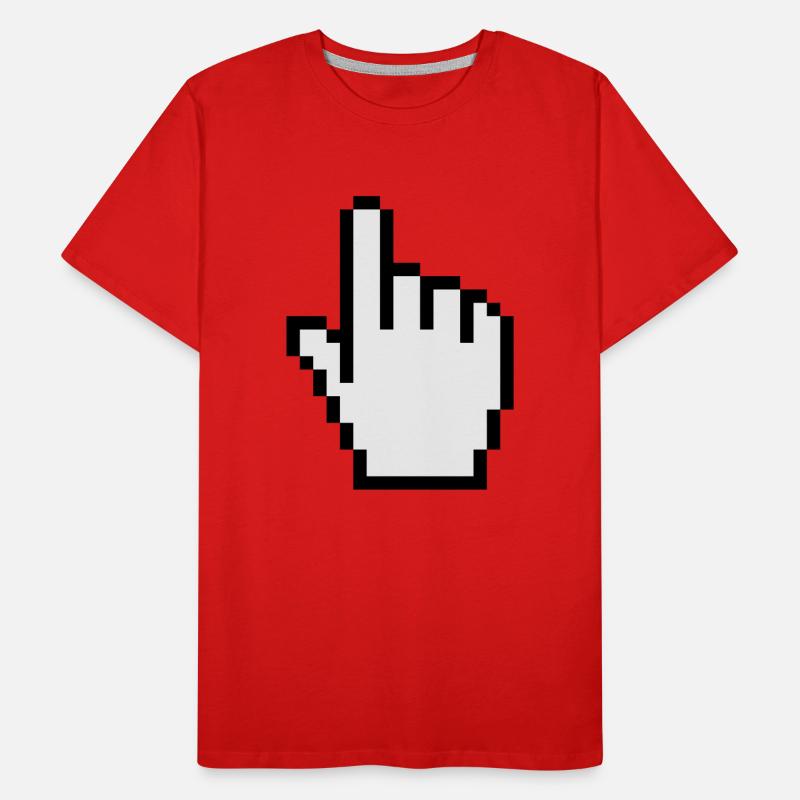 pointer / cursor Männer Premium Bio T-Shirt