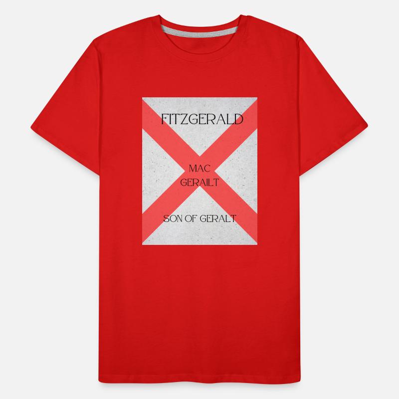 Fitzgerald Men's Premium Organic T-Shirt