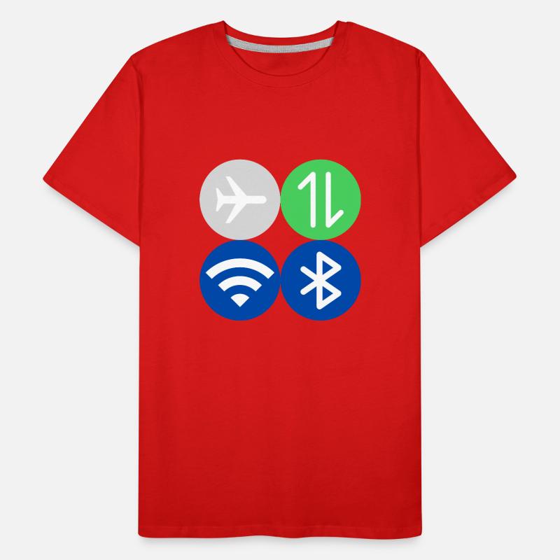 Quick Menu Männer Premium Bio T-Shirt