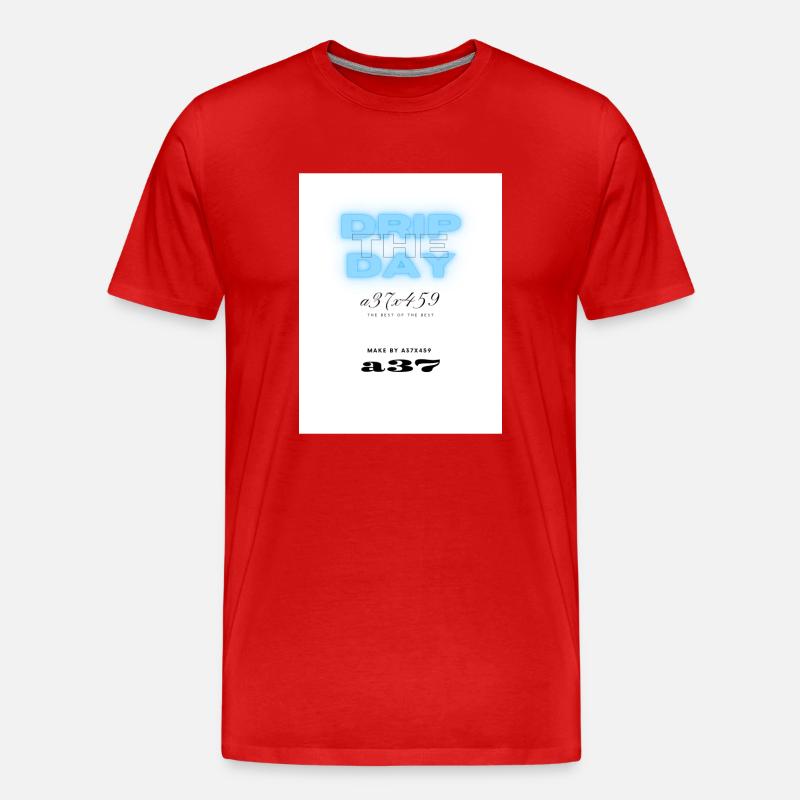 I will 2 - Männer Premium Bio T-Shirt - Rot