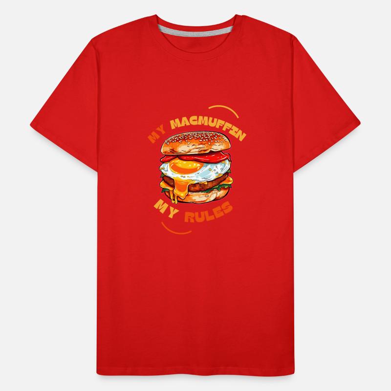 Mon McMuffin Mes règles T-shirt bio Premium Homme