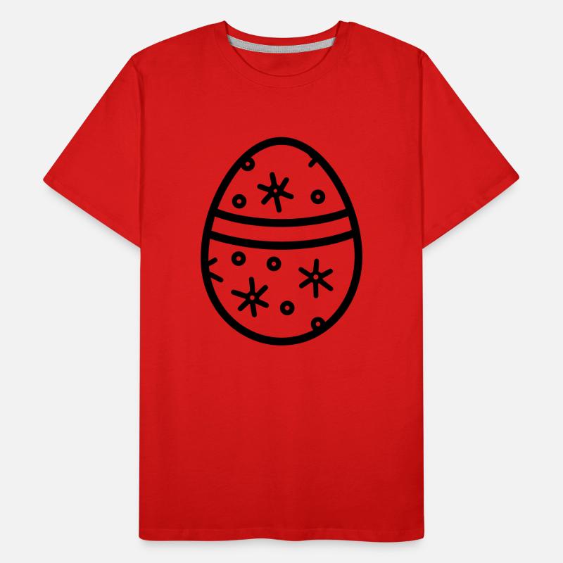 Easter Egg Men's Premium Organic T-Shirt