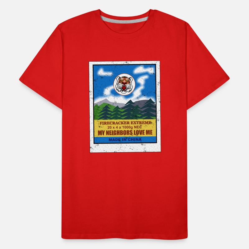 Firecracker Ham Men's Premium Organic T-Shirt