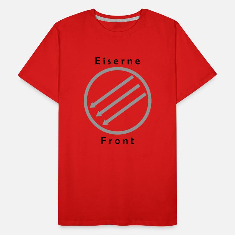 Front d’Eiserne - Drei Pfeile T-shirt bio Premium Homme