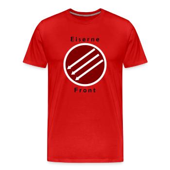 Eiserne Fron - Drei Pfeile - T-shirt bio Premium Homme - rouge - Devant - Damien (186cm)
