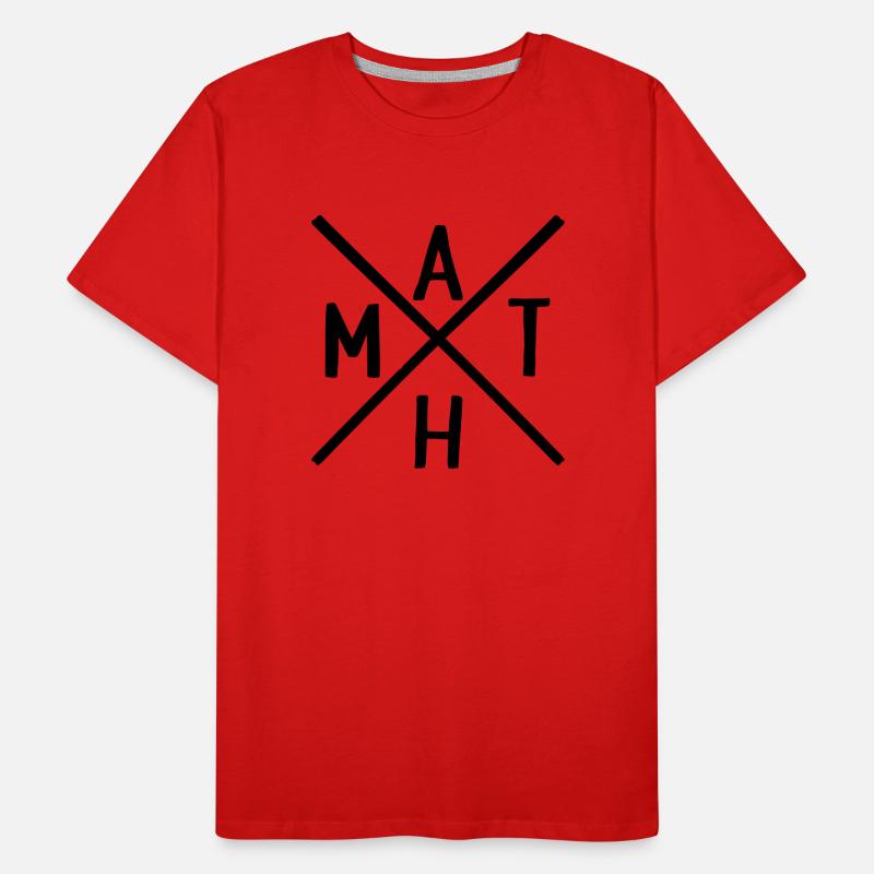 math Men's Premium Organic T-Shirt