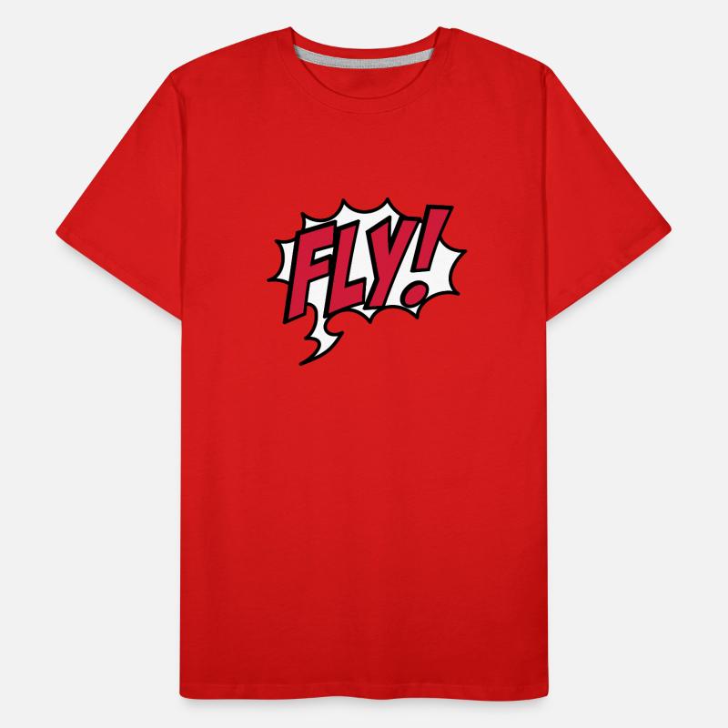 fly Men's Premium Organic T-Shirt